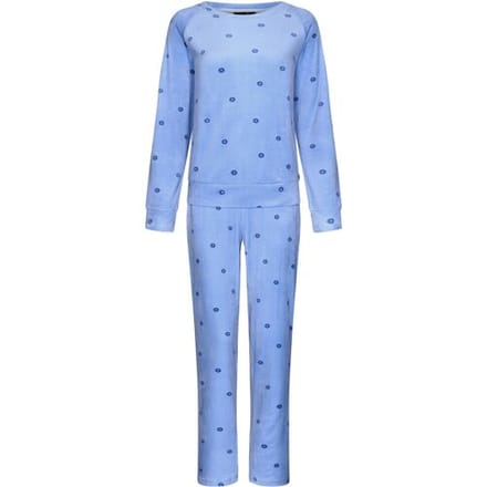 Rebelle Huispak - Velours - Fleece - Blauw - Maat 46