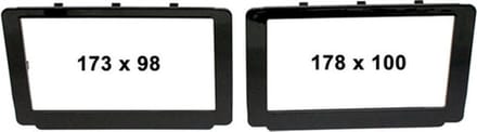 2-DIN paneel Toyota Hilux 2017-2020