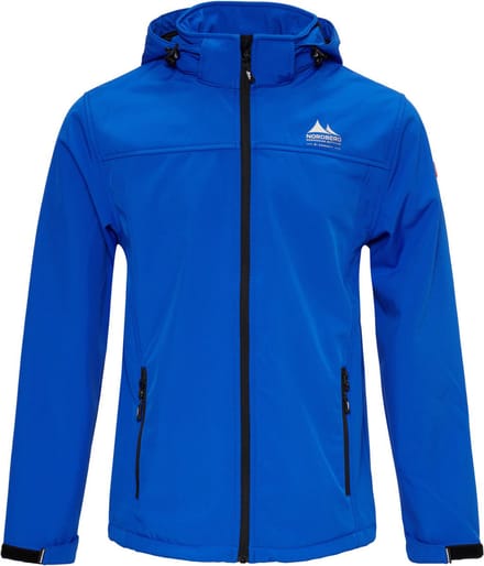 Nordberg Eldgrim - Softshell Outdoor Zomerjas Heren - Blauw - Maat XL