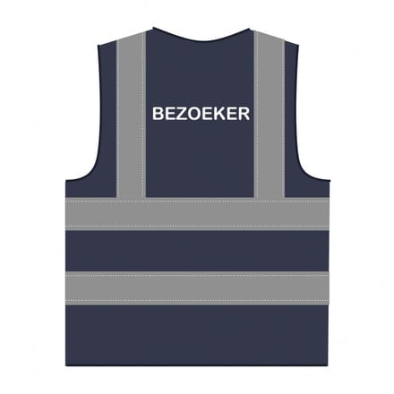 Bezoeker hesje RWS marineblauw