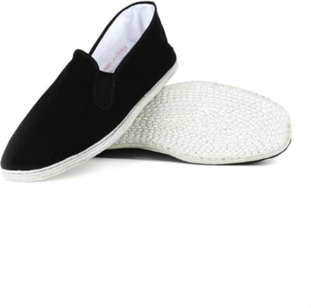DongDong - Tai Chi schoenen - Heren - Witte touw zool - Maat 37