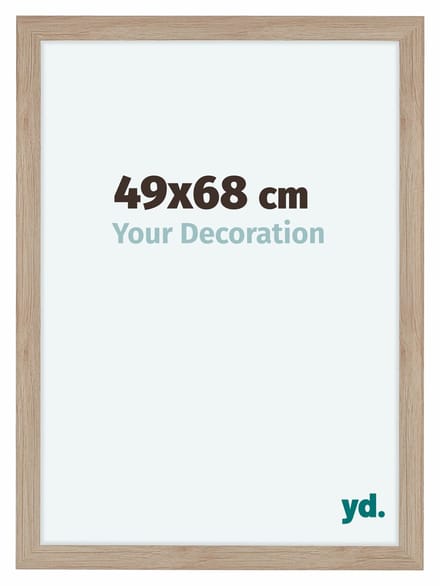 Your Decoration - Fotolijst 49x68 cm - MDF - Eiken Licht - Como
