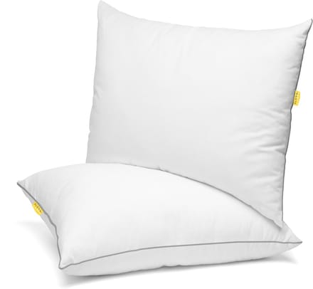 Sleep Comfy Katoen Hoofdkussen Set van 2 – Hotelkwaliteit & Ergonomisch Comfort – 60x70 cm