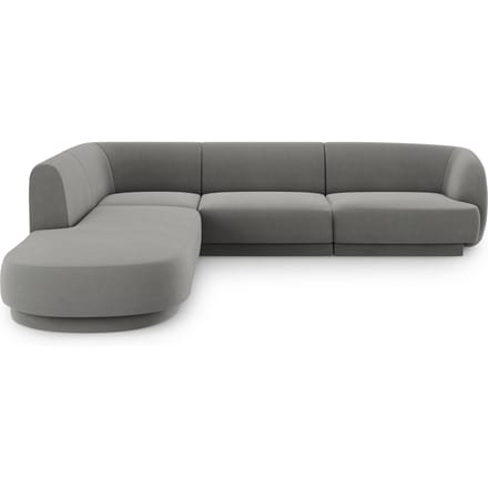 6-zits hoekbank Miley links velvet | Micadoni Limited Edition