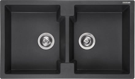 Reginox AMSTERDAM 20 Black Silvery Spoelbak