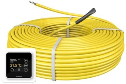 Magnum cable elektrische vloerverwarming set 300W 17.6 m met WiFi thermostaat wit