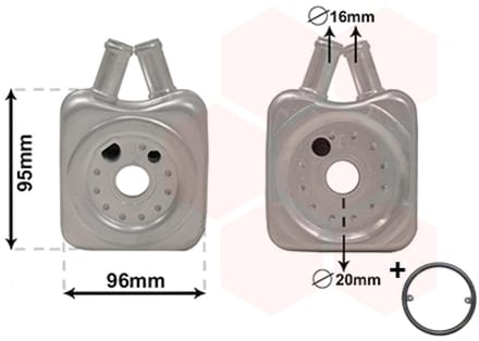 Van Wezel - OLIEKOELER VOOR AUDI 80 B4 1991-1996 078117021A