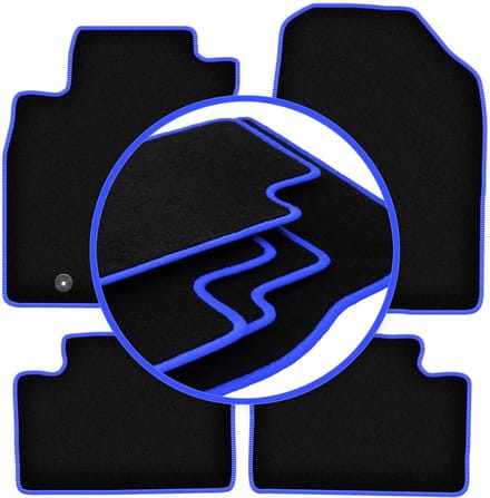 CARLUX-BLUE automatten voor: Hyundai i30 III fastback, hatchback, stationwagen (2016-)