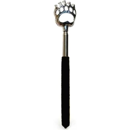1 pièce de gratte-dos télescopique, kit de massage extensible pour soulager les démangeaisons et la relaxation black