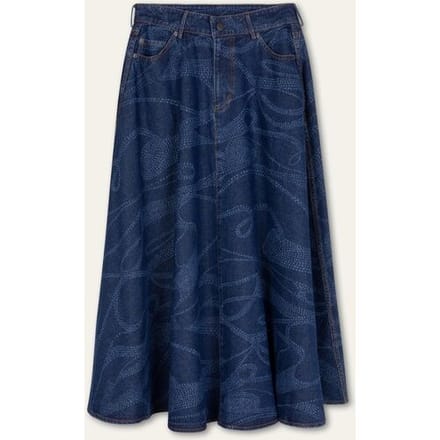 Oilily Silvina Rok- maat44 Blauw indigo
