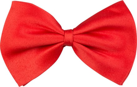 Boland - Vlinderstrik Basic rood Rood - Volwassenen - Mannen - - Glitter and Glamour