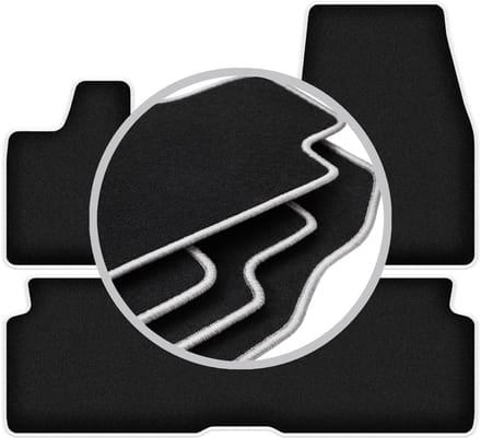 CARLUX-SILVER automatten voor: BMW I3 L01 hatchback (2013-)