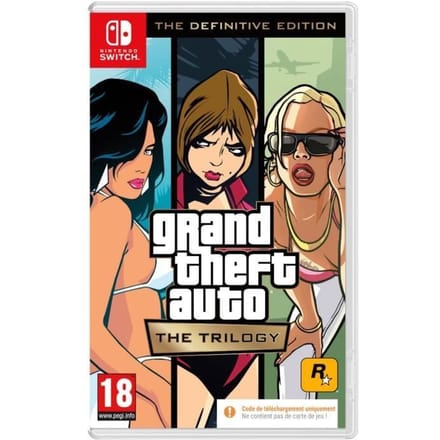 Take-Two Interactive Grand Theft Auto: The Trilogy – The Definitive Edition (Nintendo Switch) Definitief Meertalig