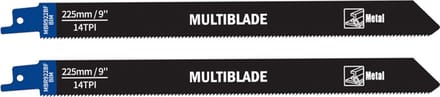 Multiblade Reciprozaagblad BIM MBR922BF Metaal 225 mm 2 stuks