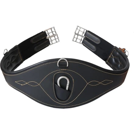 Kentucky Horsewear - Anatomische singel zwart 125 cm