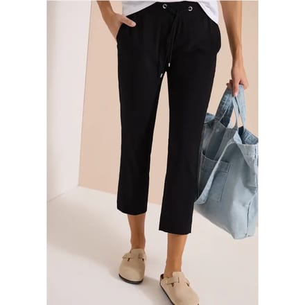 7/8 Mid Waist Slim Legs broek in casual fit