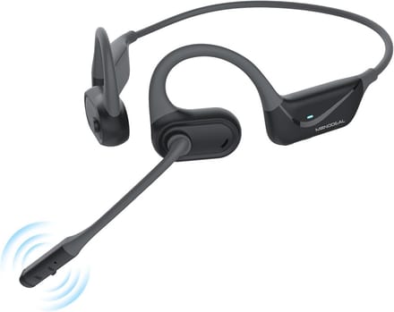 Draadloze Bluetooth headset met microfoon en ruisonderdrukking voor kantoor en autorijden