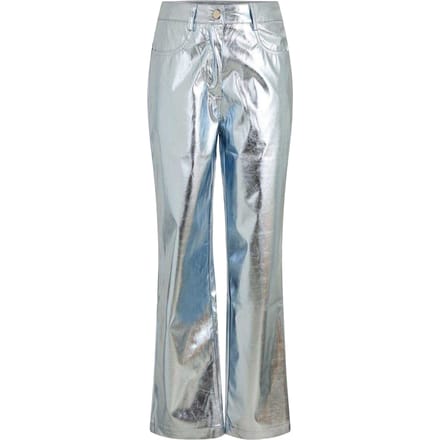 AmyLynn Dames/Dames Metallic Normale Broek (Blauw)