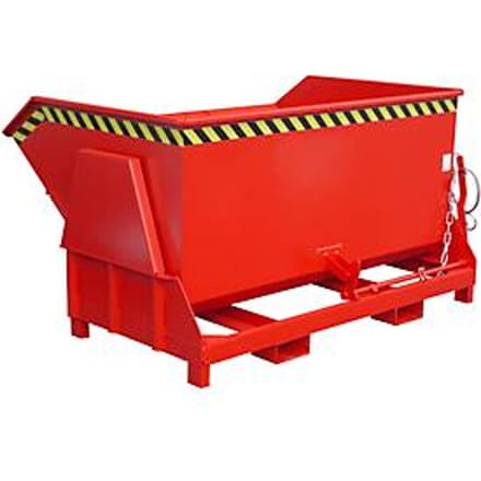 Kiepbak type BK 150, rood