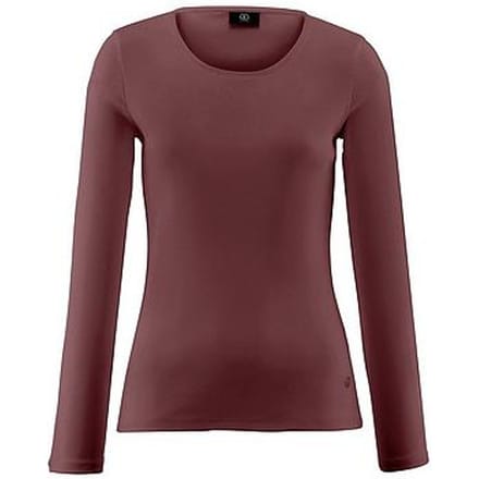 Shirt 100% katoen ronde hals Van Bogner rood