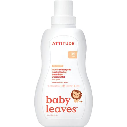 Attitude Little Ones Baby Vloeibaar Wasmiddel - Peer Nectar 35 was...