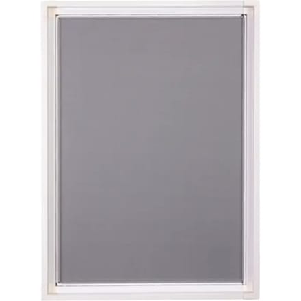 CanDo Raamhor Standaard - Inzethor raam - Wit profiel - Grijs gaas - 100x150cm