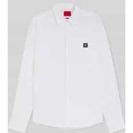 Slim Fit vrijetijdshemd van katoenmix model 'ERMO'