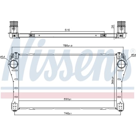 InlaatluchtRadiator NISSENS 961250