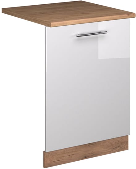 Vicco Fame-Line Vaatwasserfrontpaneel – 60 cm, WB Eik Wit Hoogglans