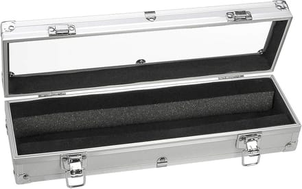 Munt Koffer - Verzamelkoffer - Munten Presenteren - Vergrendelbare Sluitingen - 33 cm - Grijs