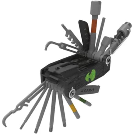 Topeak Alien X multi-tool - 40 functies - 207 gram - vanadium staal