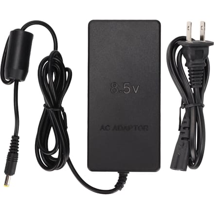 Vervangende, robuuste, draagbare AC-adapter voor PlayStation 2 70000 black