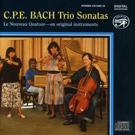 Le Nouveau Quatour - C.P.E. Bach: Trio Sonatas (CD)
