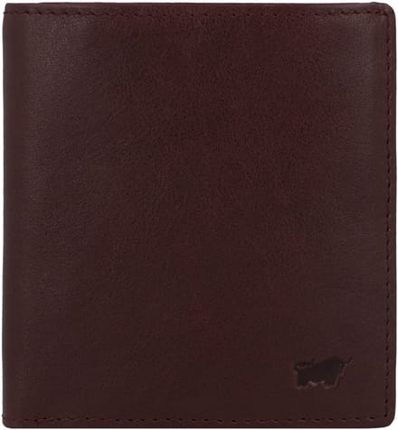 Braun Büffel Portemonnee Arezzo RFID Carré 8CS Wallet Tobacco Bruine
