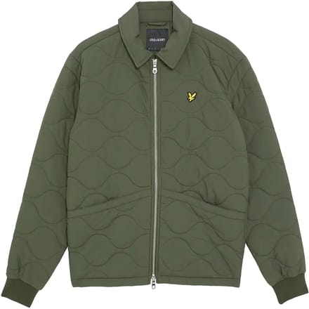 Lyle & Scott Quilted Ripstop Jacket Deep Depths Größe: M | Leichte Jacken Outlet | Herren