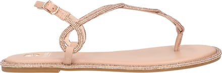 La Strada Sandaal Beige Glitter Synthetisch - Damesschoenen - Maat - 38