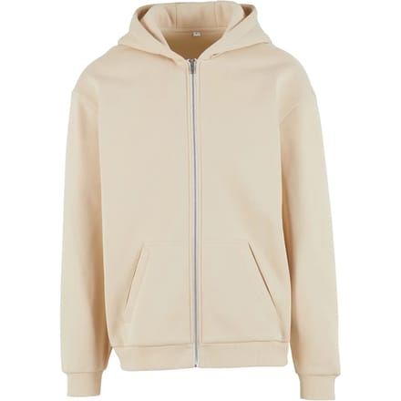 Hooded sweatshirt met rits Build Your Brand Loose Fit
