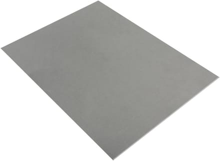 Grijze Crepla Schuimrubber Plaat 30x40x0.3cm - Knutselmateriaal
