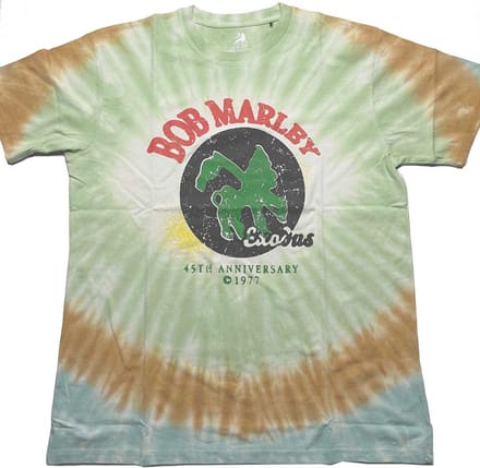 Bob Marley - 45th Anniversary Heren T-shirt - M - Multicolours