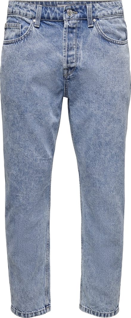 ONLY & SONS ONSAVI BEAM L.BLUE PK 1421 NOOS  Heren Jeans - Maat 28 X L32