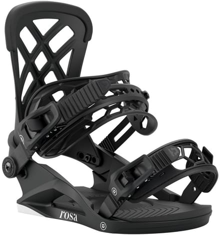 Union Binding Rosa Snowboardbindingen Voor Vrouwen Zwart M Vrouw