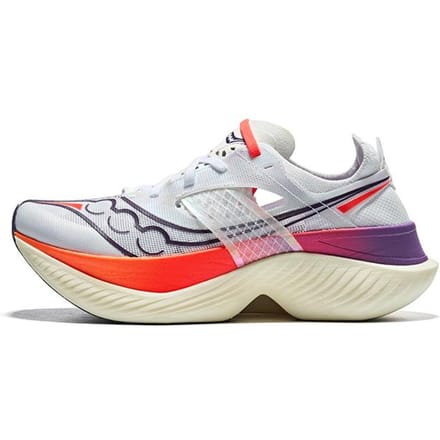 Saucony Endorphin Elite Wit Vizired (Vrouwen) 38.5 beige