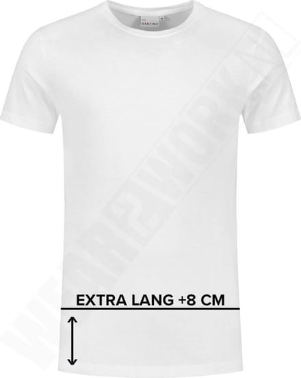 Santino T-shirt extra lang Jace plus
