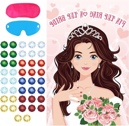 Solidchoice - Hen Party Spel met Ringen en Stickers