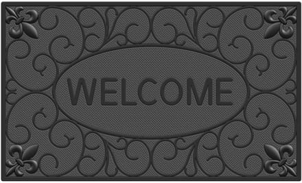 MD Entree - Deurmat - Rubbermat - Omega Welcome - 45 x 75 cm