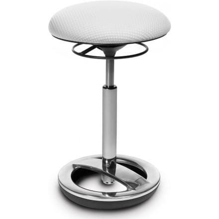 Ergonomische werkkruk B-OB (extra hoog), wit