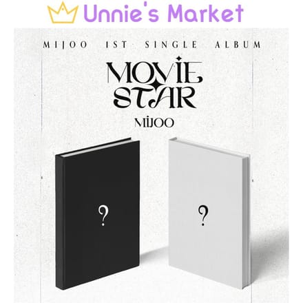 MIJOO 1e Single Album 'Movie Star' Classic ver white