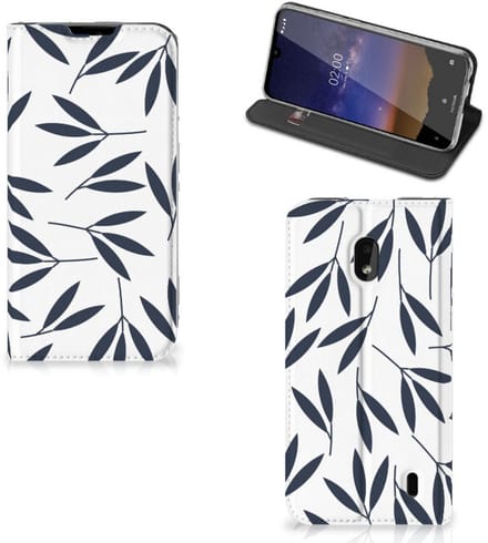 Nokia 2.2 Smart Cover Leaves Blue
