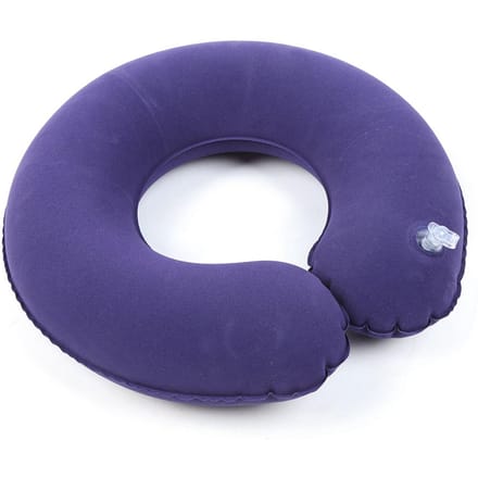 Coussin Gonflable PVC Ergonomique Portable Siège Coussin Tapis avec Gonfleur blue