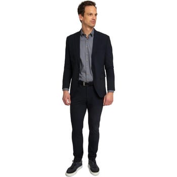Suitable BASE Suit Donkerblauw (navy) - Maat 44 - Heren - Sneaker Suit